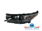 Highlander W/Halogen W/LED DRL (Black with Chrome Accent) 17-19 Lh